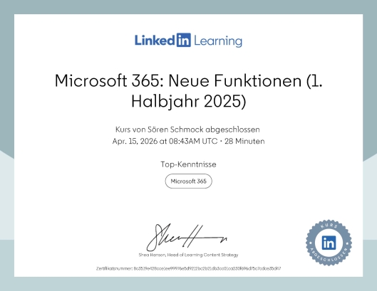 Microsoft 365: Neue Funktionen (1. Halbjahr 2025)